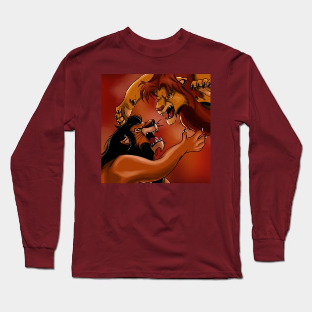 The Lion King Long Sleeve T-Shirt by OCDVampire